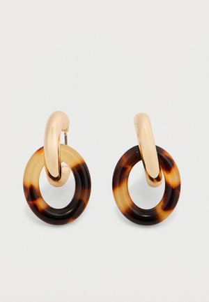 HOOP DROP - Korvakorut - gold-coloured/brown
