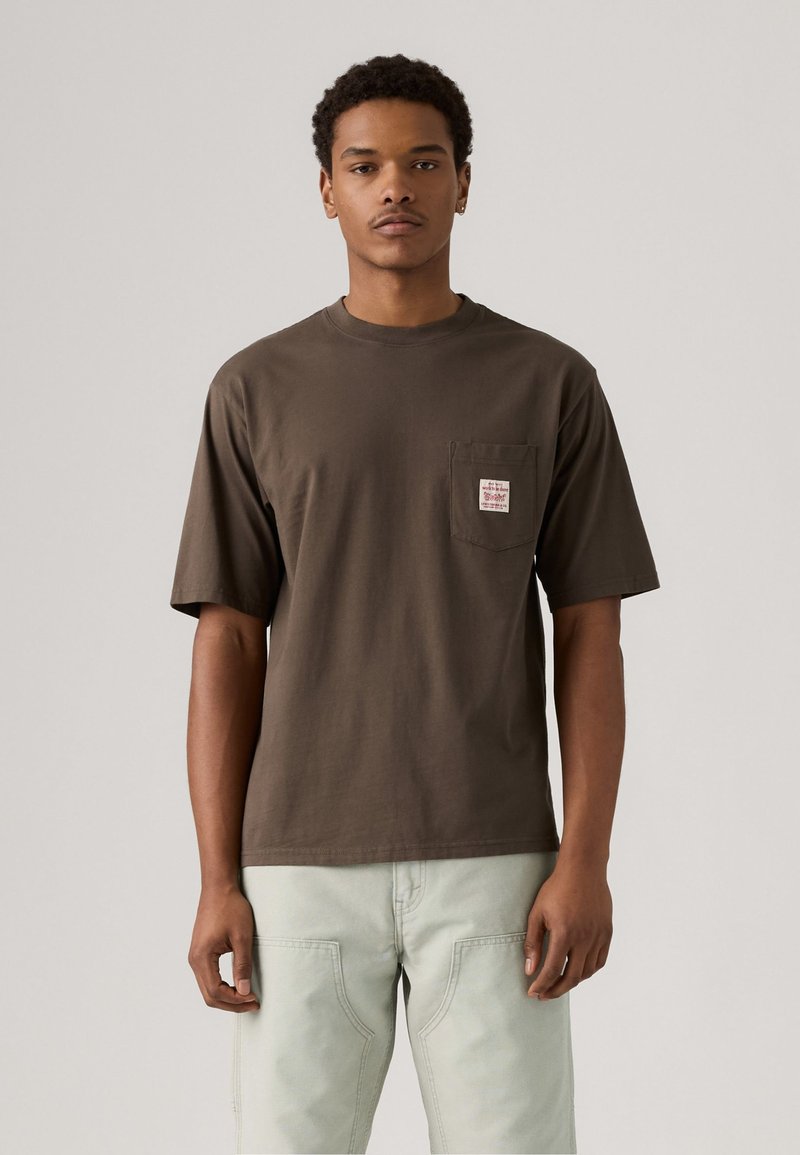 Levi's® Workwear WORKWEAR TEE - Jednoduché tričko - bracken