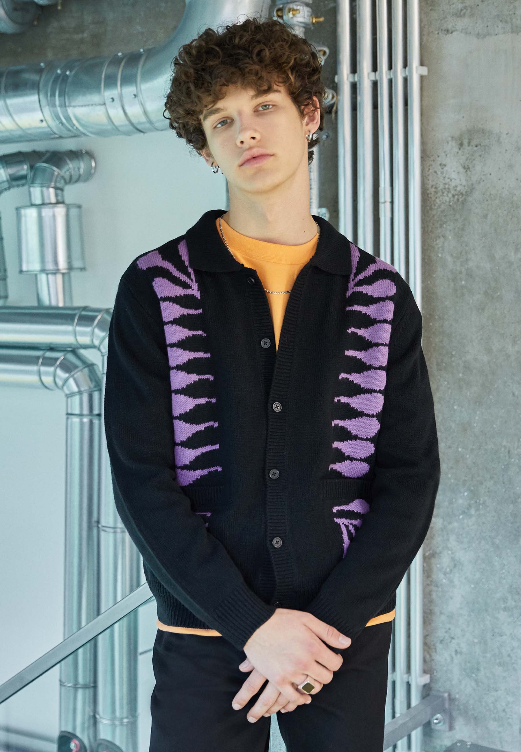 Obey Clothing SOUVENIRS CARDIGAN 