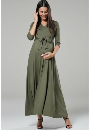 NURSING - Maxi dress - khaki