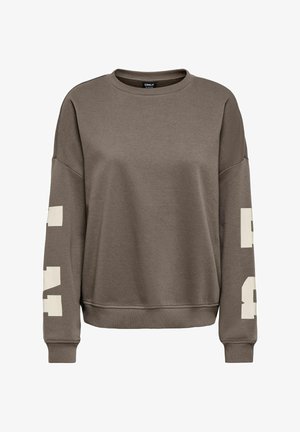 ONLY, SWEATSHIRT ONLSWEAT SWEATSHIRT - Sweatshirt - brown