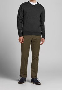 Jack & Jones Strickpullover - dark grey
