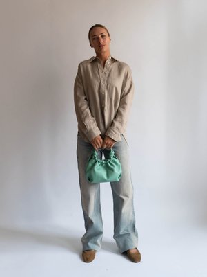 JOLLY SOFT STRUCTURE - Handbag - mint green