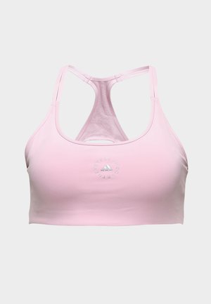 adidas by Stella McCartney, ASMC TPA M CR - Спортен сутиен със средна поддръжка - rustic blush