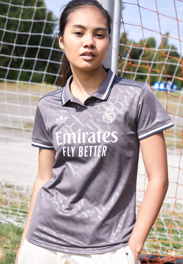 REAL MADRID - Club wear - charcoal