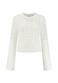 HOLLY - Strickpullover - light kit white