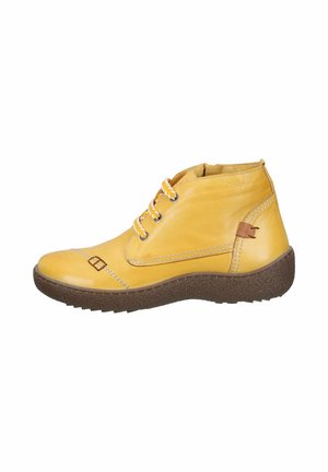 Ankle boots - gelb