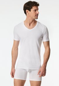 Schiesser Hemd - weiss