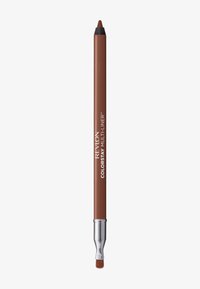 Liner multi-brun avec corps en crayon, dot�é d'une pointe métallique argentée. Texture lisse et extrémité effilée pour une application précise.