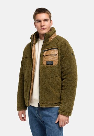 STONE HARBOUR, PLÜSCHJACKE SOREES XX - Fleecejas - khaki