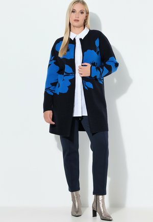 VIBRANT FLORAL  - Chaqueta de punto - marine