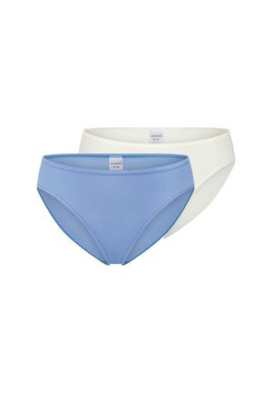 2ER PACK  - Slip - blau, creme