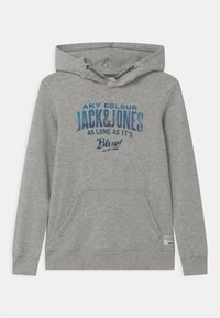 Jack & Jones Junior Felpa con cappuccio - grey