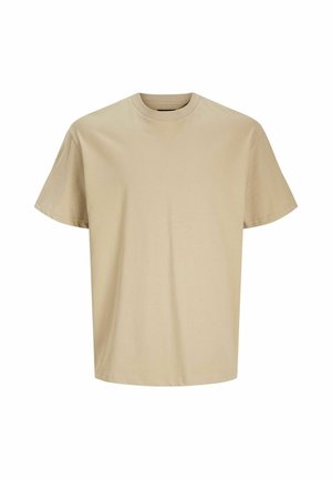 Jack & Jones PREMIUM, Plain - T-Shirt basic - travertine