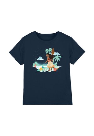 MOANA FLAT ISLAND - T-Shirt print - dark blue