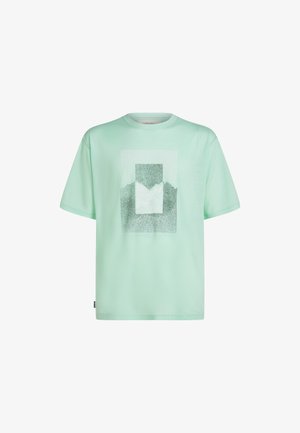 icebreaker, M M 150 TE L SS REL T MTN - T-Shirt print - mint