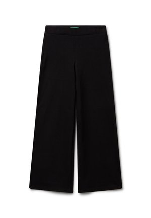 United Colors of Benetton, WIDE TROUSERS IN STRETCH .. - Pantaloni - black