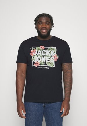 JACK & JONES Jorsplattered Tee SS Crew Neck, Camiseta para Hombre