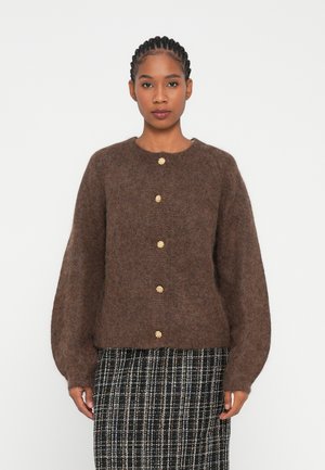 NEW LEONORA - Gilet - bitter chocolate