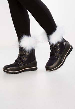 Sorel COZY JOAN X CELEBRATION - Schnürstiefelette - black