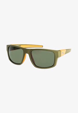 Sonnenbrille - matt kaki orange/green polari