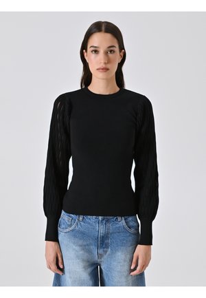 GIROCOLLO - Pullover - black