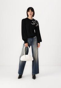 Object OBJTHESS EMBROIDERY  - Jumper - black