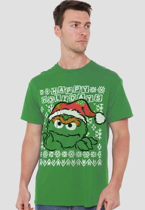 T-Shirt print - dark green