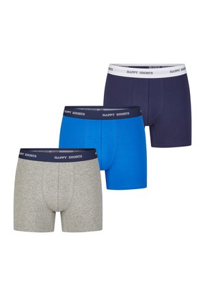 3-PACK - Trunks - grey mel navy