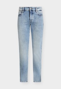 CORE RALSTON IN ORGANIC COTTON – AQUA BLUE - Jean slim - aqua blue