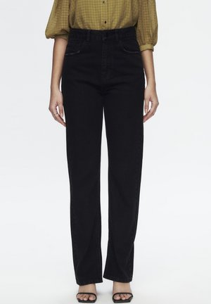 Jean droit - black