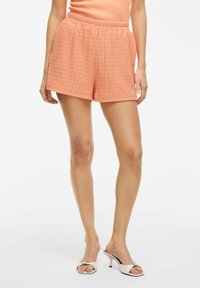 VILA VIMINERA HIGH WAIST - Shorts - cadmium orange