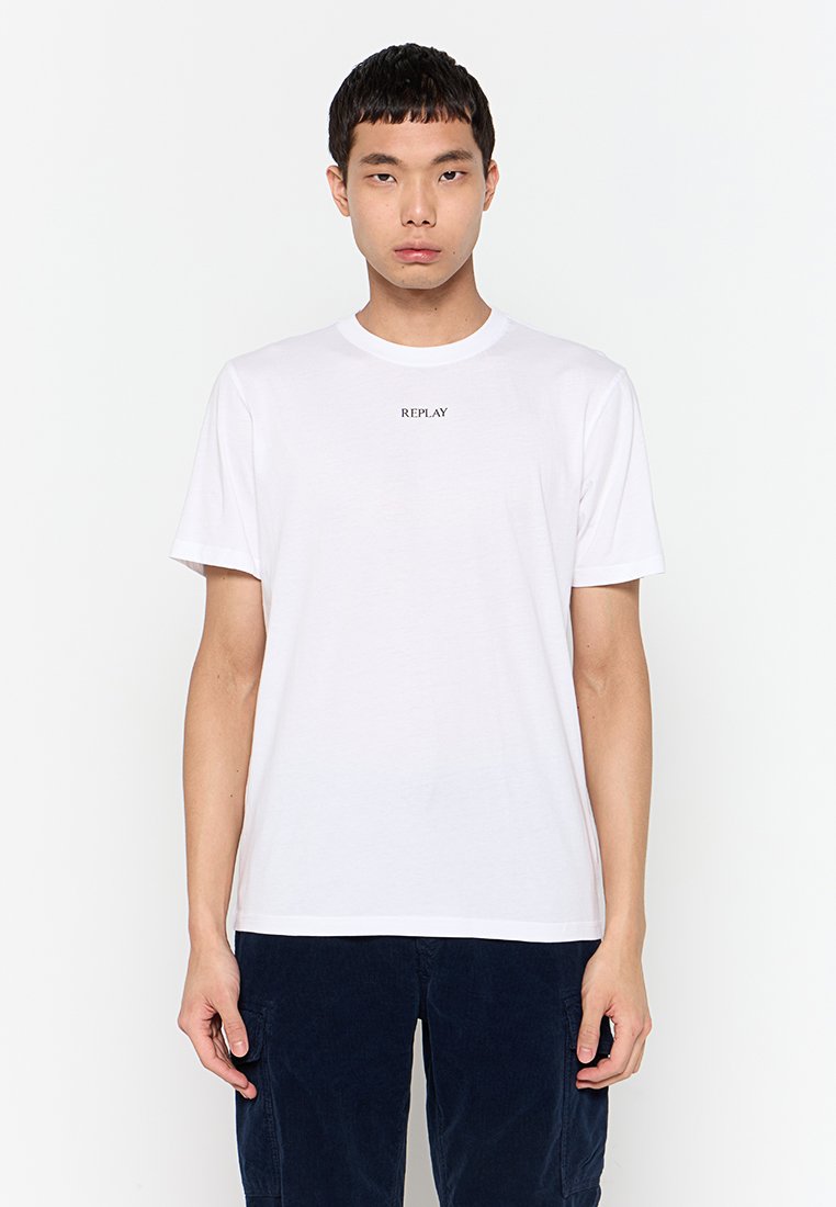 Replay T-shirt basic wit