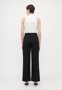 Gina Tricot Tall STRAIGHT TROUSERS - Bukse - black