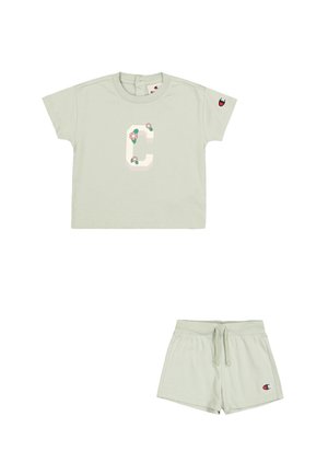SET ICONS - Pantalon de survêtement - light green