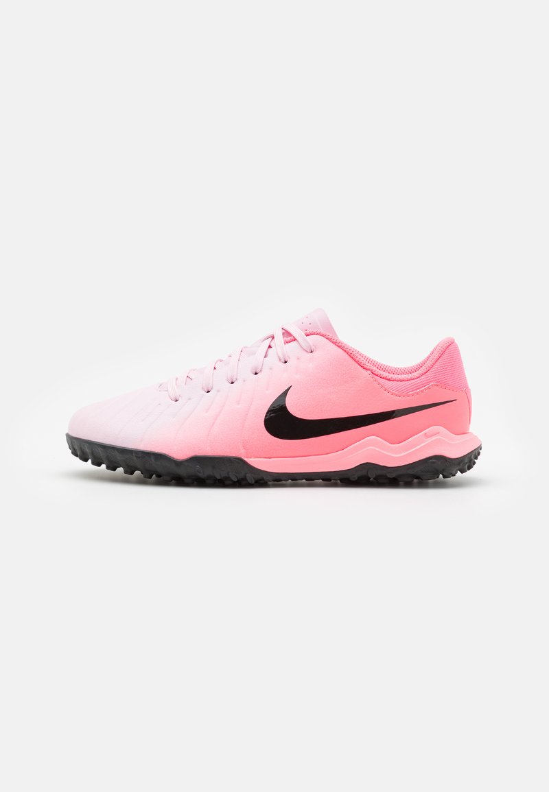 Nike Performance TIEMPO LEGEND ACADEMY  - Botines de fútbol para césped - pink foam/black