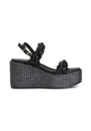 Sandali con tacco - black