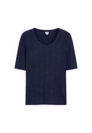 ARKET, ARKET RIB T-SHIRT - T-shirt basique - navy