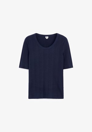 ARKET, ARKET RIB T-SHIRT - T-shirt basique - navy