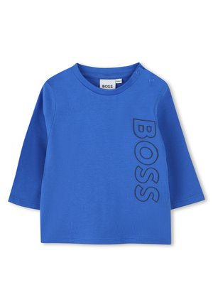 LOGO VERTICAL - T-shirt à manches longues - mottled light blue