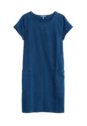 Seasalt Cornwall, SEASALT CORNWALL RIVER COVE DRESS - Τζιν φόρεμα - blue - mid indigo