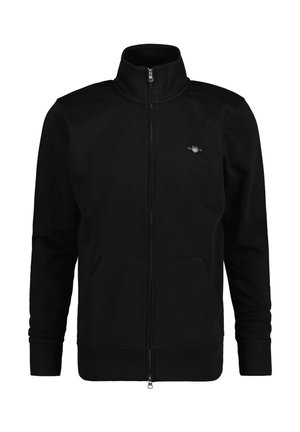 REG SHIELD - Zip-up sweatshirt - black