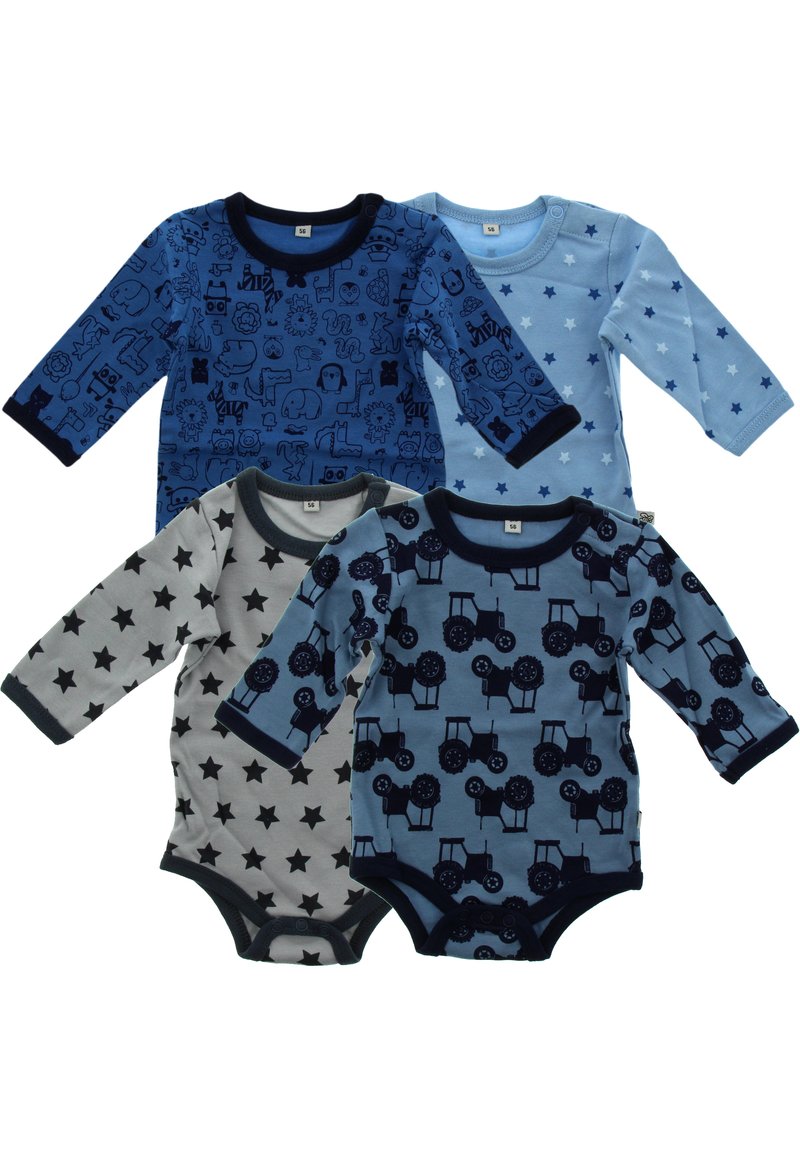 Pippi made with love - 4-PACK UNISEX - Body - blue, Enlarge