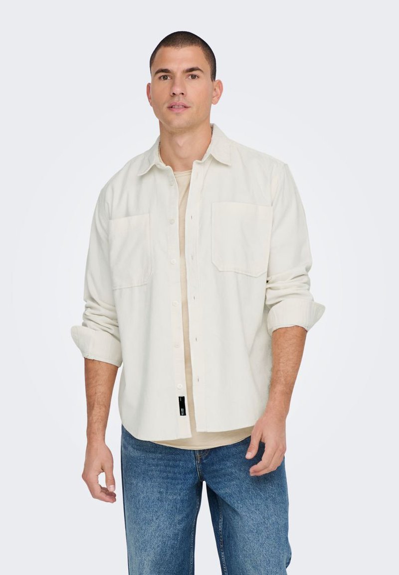 Only & Sons / Herren-Hemd / ONSALP 2PKT WASHD CORD LS SHIRT OTL main image 1