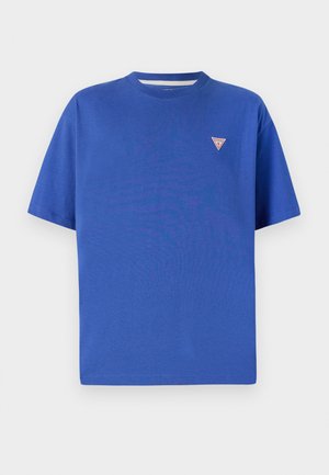 Guess Jeans TEE - Jednoduché tričko - regal blue