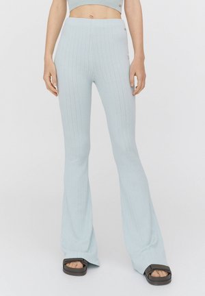Pantalon classique - mottled blue