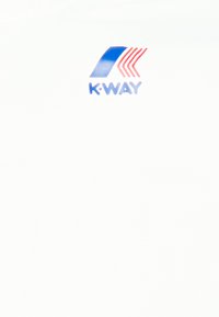 K-Way Le Vrai 3.0 Eiffel Unisexe - Casaco impermeável - white