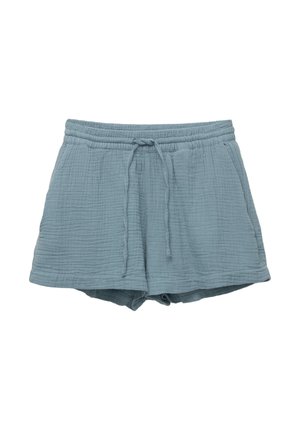 PULL&BEAR TEXTURED  - Shorts - blue