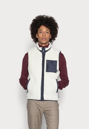 BATTLE VEST - Waistcoat - off white