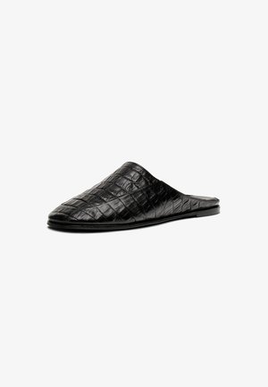 Massimo Dutti, Slip-on sandaler - dark brown